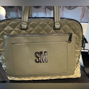 Steve Madden Quilted Olive Green Women's Bag